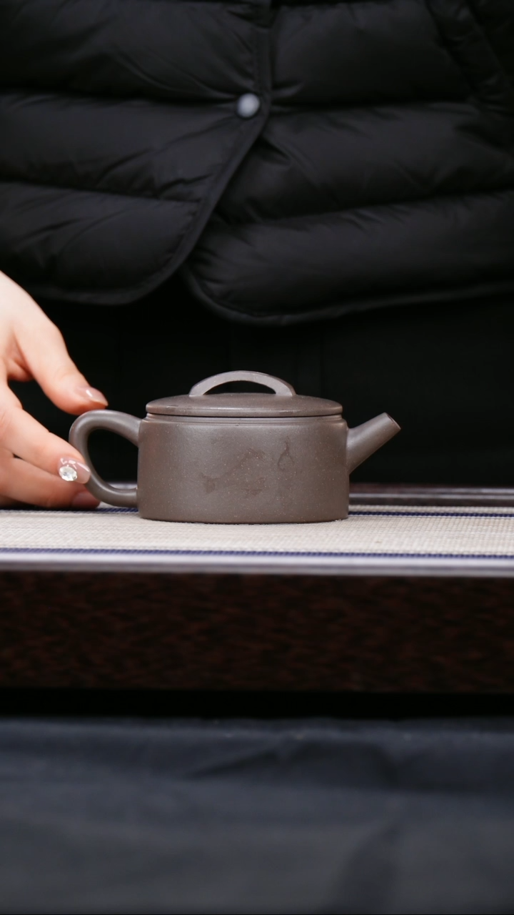 【闪购商品】紫砂茶壶天青泥 汉瓦壶 