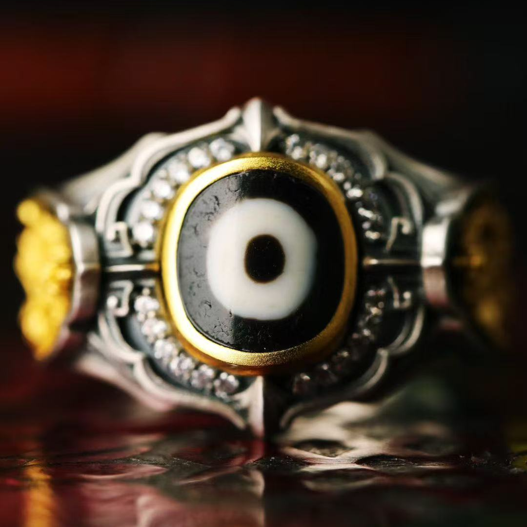 925银戒指 【传饰圣藏】黄财神/度母/摩利支天戒指