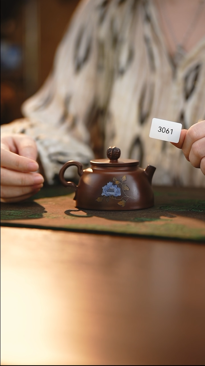 雲梦茶器紫陶茶壶3061