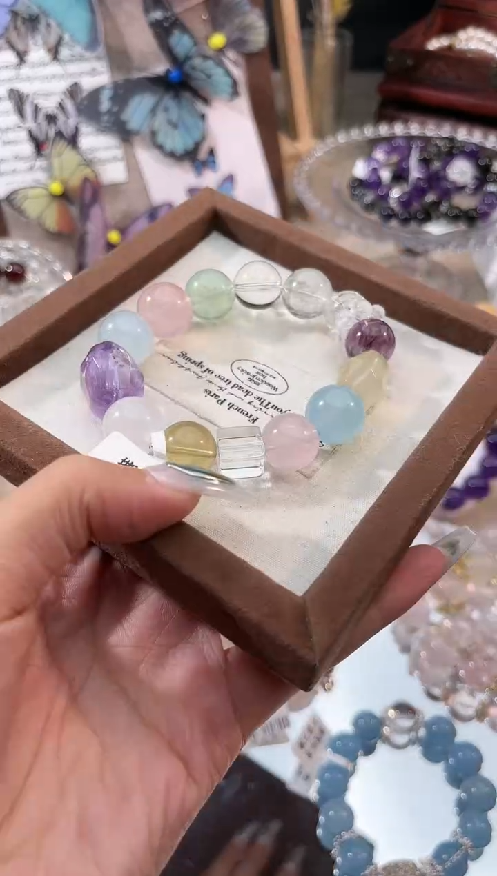 【闪购商品】水晶手链未镶嵌多样性发货颜色微差