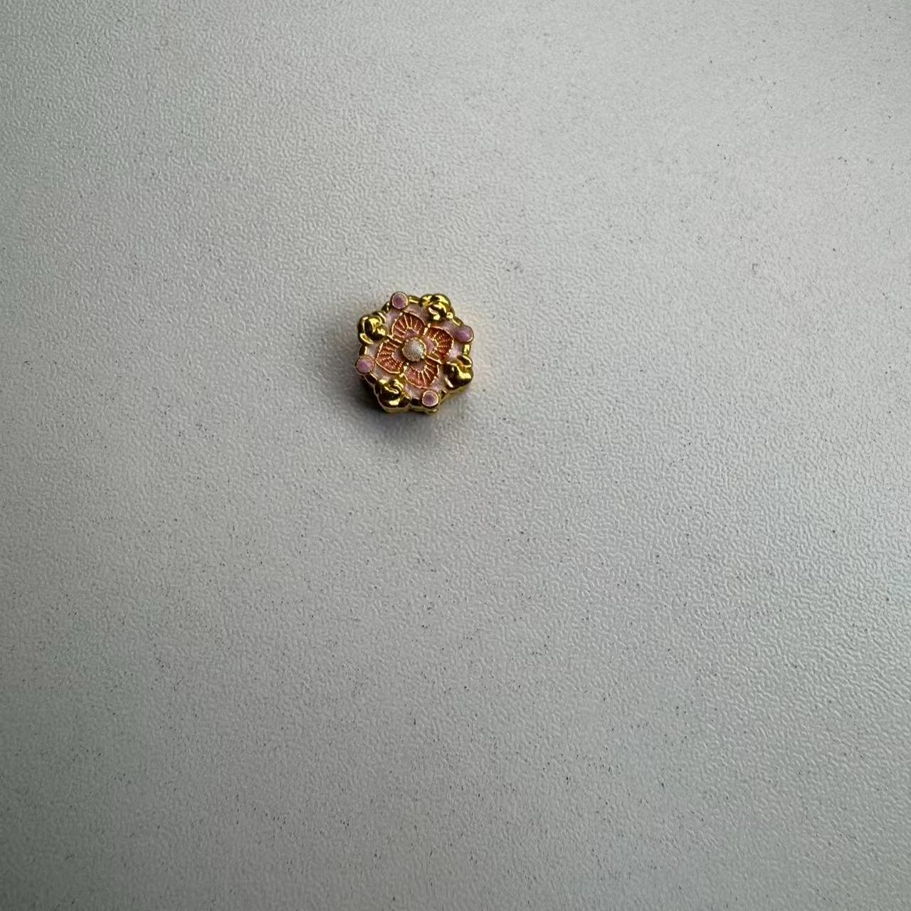 足金999珐琅配件