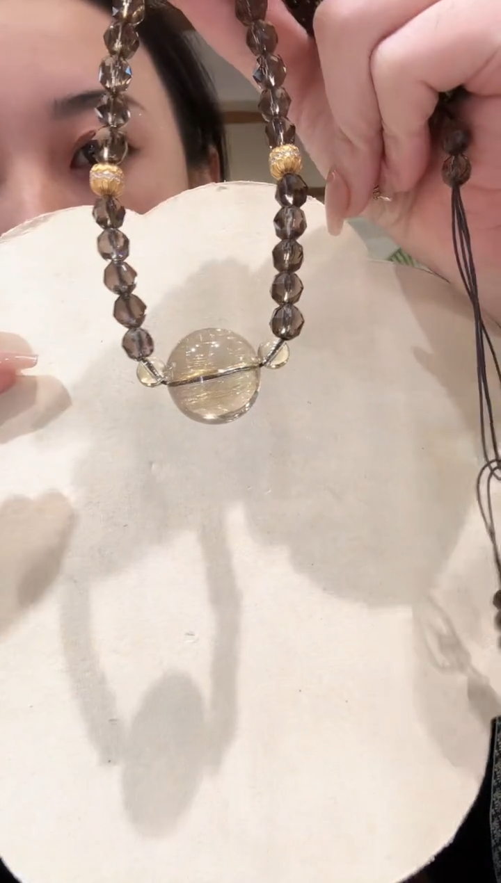【闪购商品】水晶颈饰未镶嵌国风