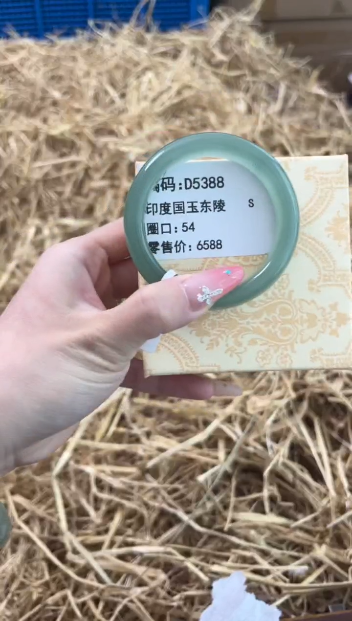 未镶嵌手镯石英质玉D5388