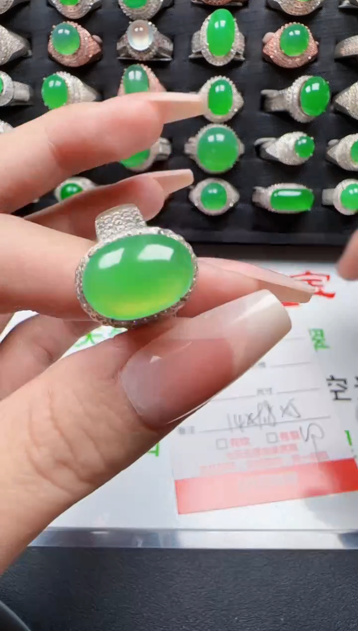 【闪购商品】翡翠戒指未镶嵌3065翡翠