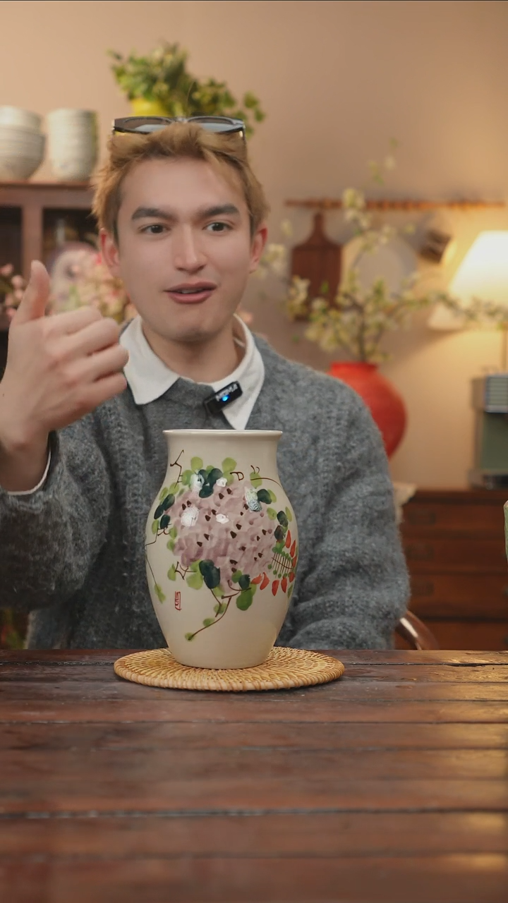 【闪购商品】摆件景德镇艺术感手作花瓶