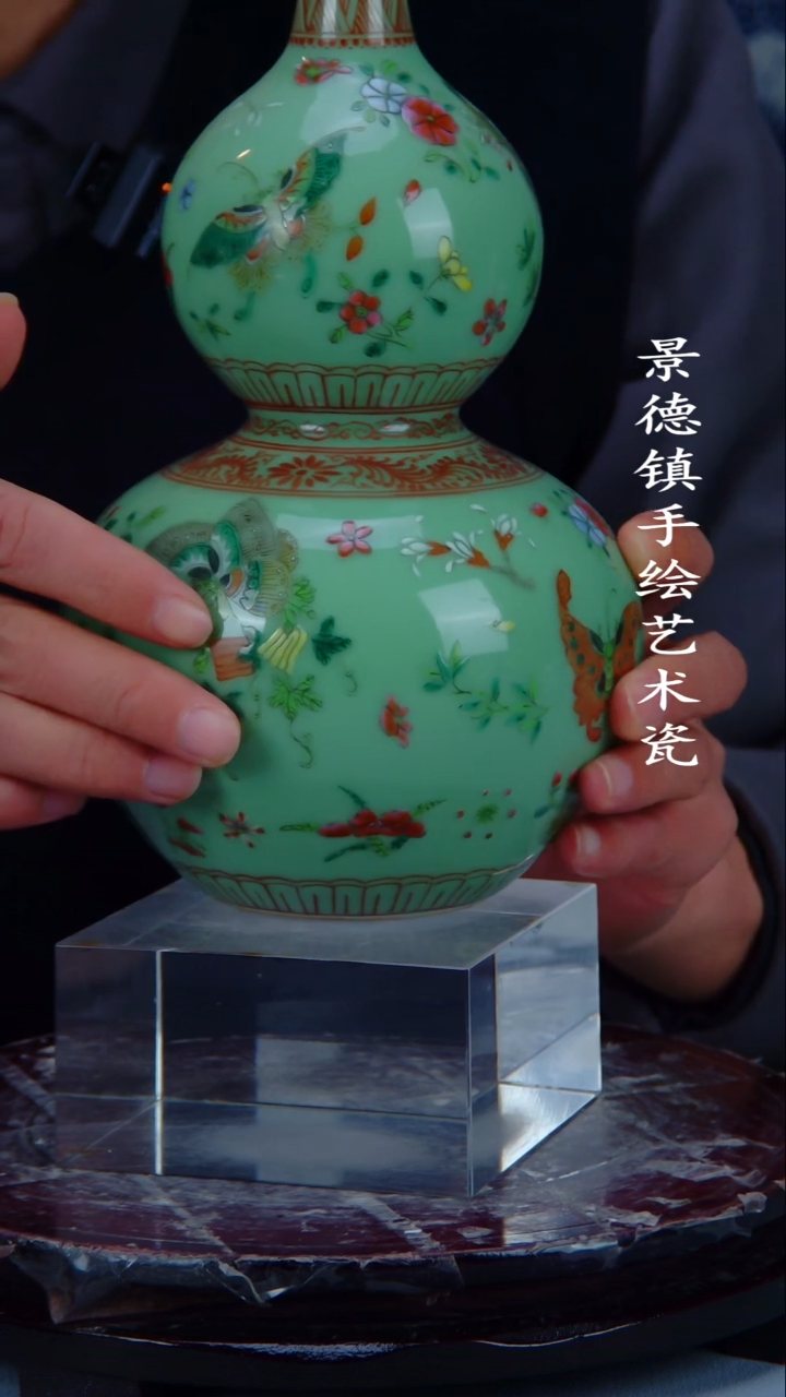 摆件陶瓷景德镇手工手绘陶瓷摆件81
