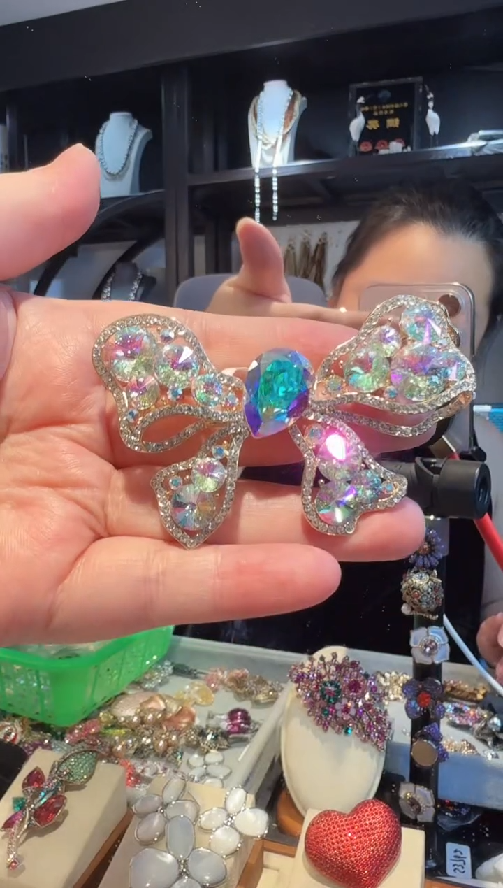 仿水晶铜合金高货 正品华子 