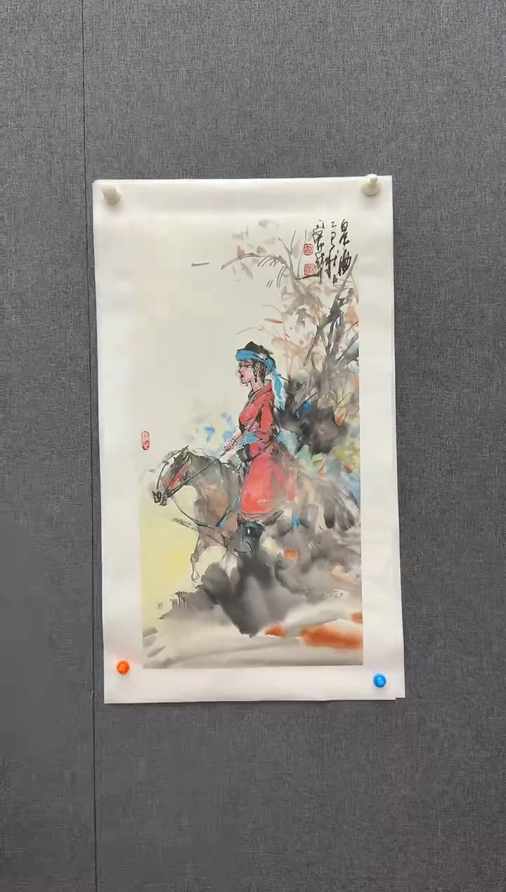 国画炳山艺术--包布和老师作品