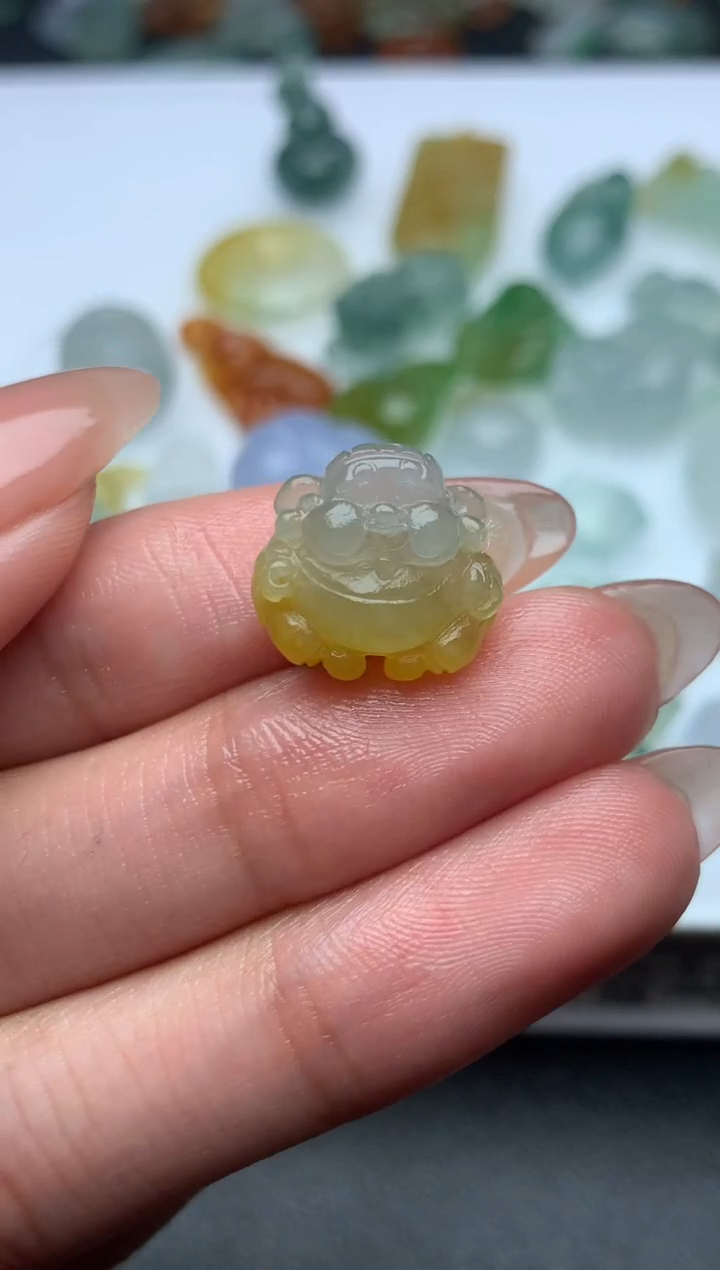 【闪购商品】定制翡翠未镶嵌毛货