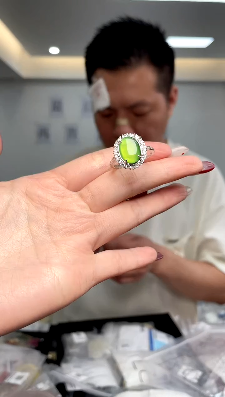 【闪购商品】和田玉·银S925镶嵌（多样性单个发货）