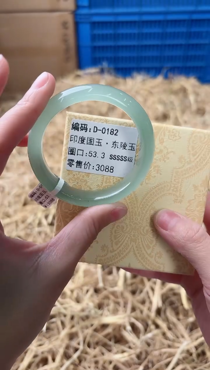 未镶嵌手镯石英质玉D-0182