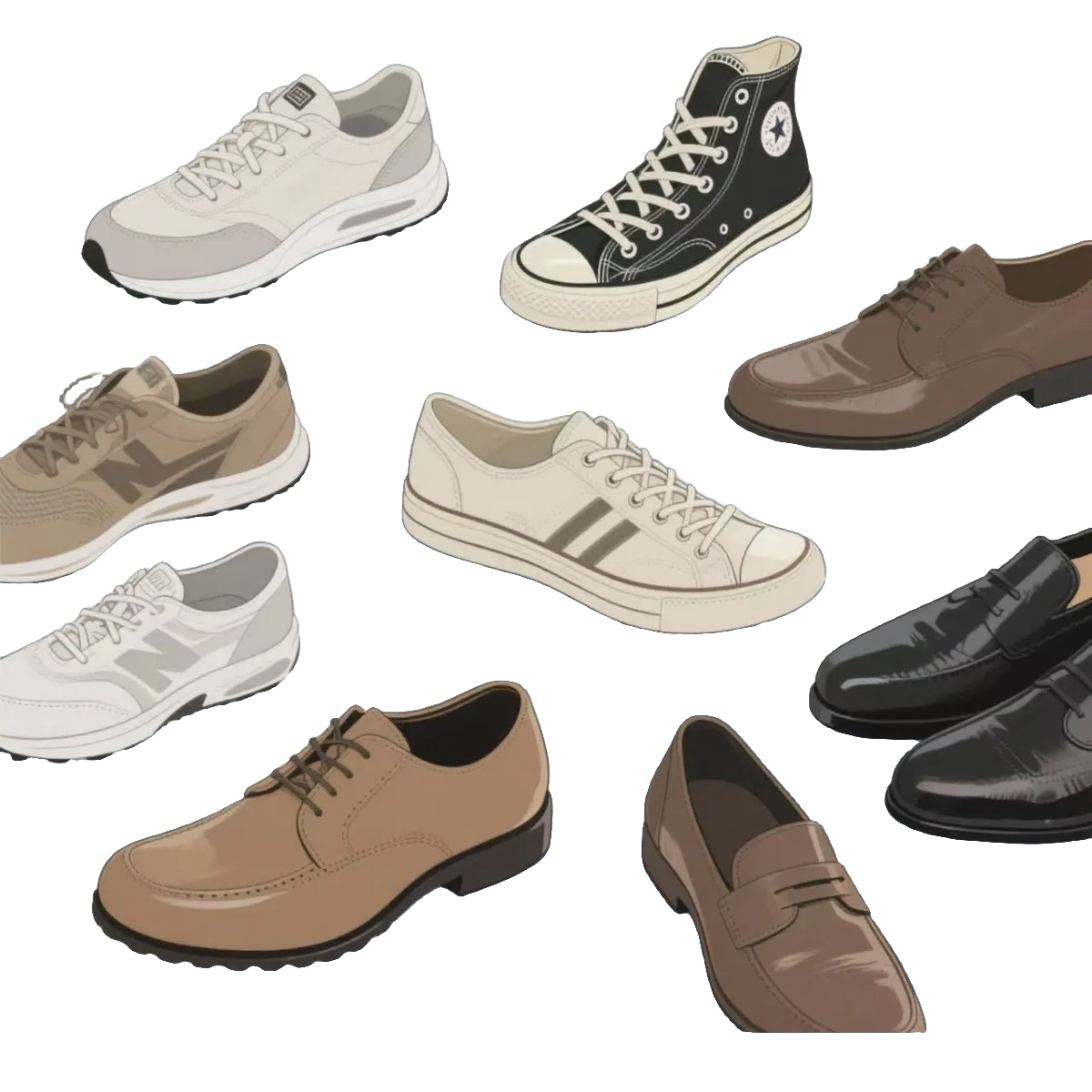 马皮牛皮百搭低帮皮鞋休闲板鞋男士时尚夏季真皮潮鞋