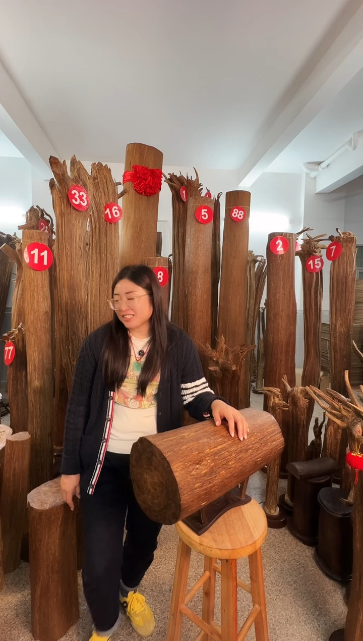 沉香摆件我**素沉香原料6