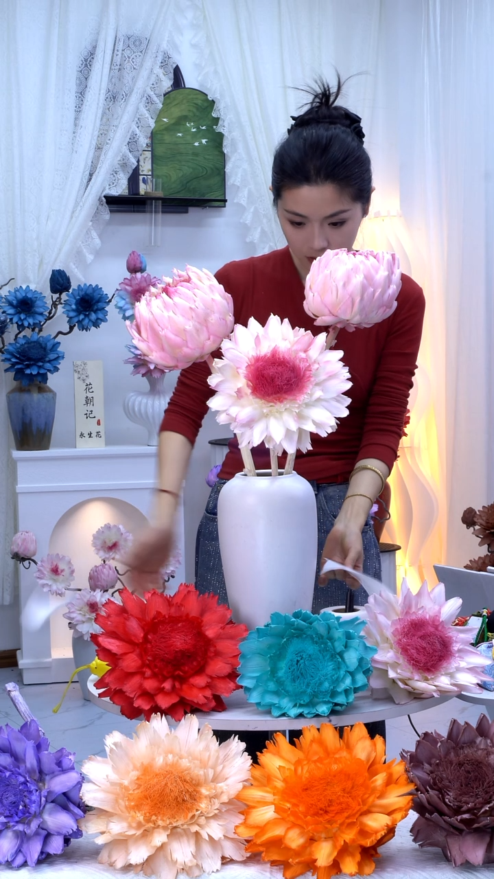 永生洋蓟桃夭3头a119