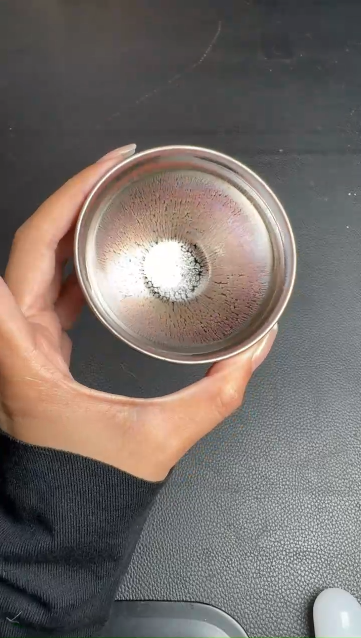 茶盏裴春元彩金盏91