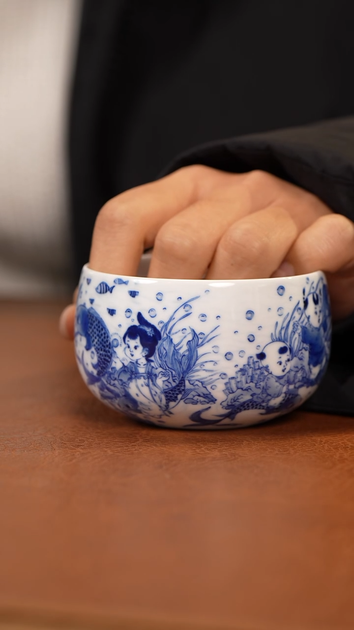 【闪购商品】杯九段童子炉式杯