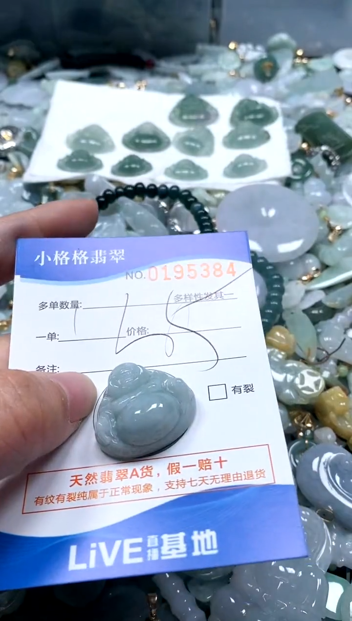 【闪购商品】翡翠颈饰未镶嵌闪购商品0195384