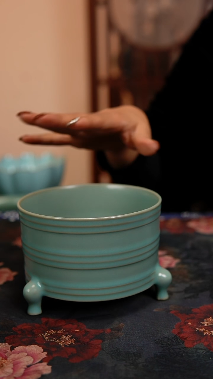 瓷片原产地原矿釉汝瓷