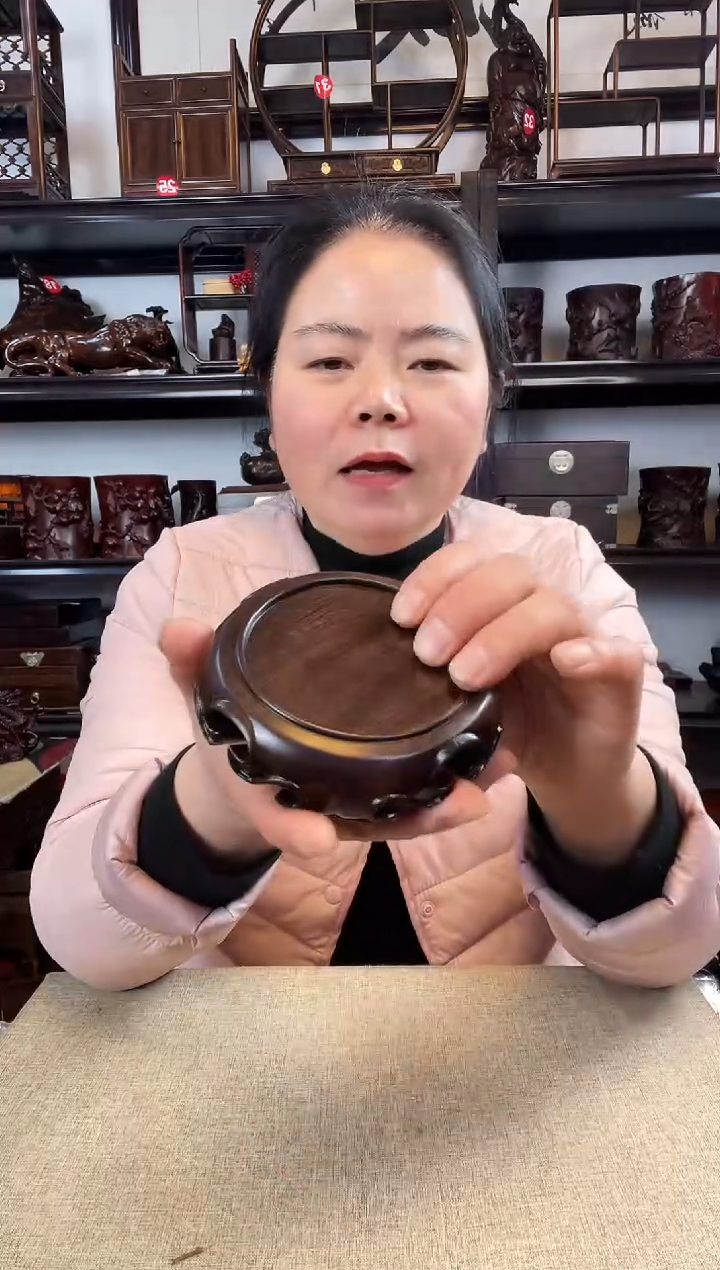 木老李红木工艺品小卷