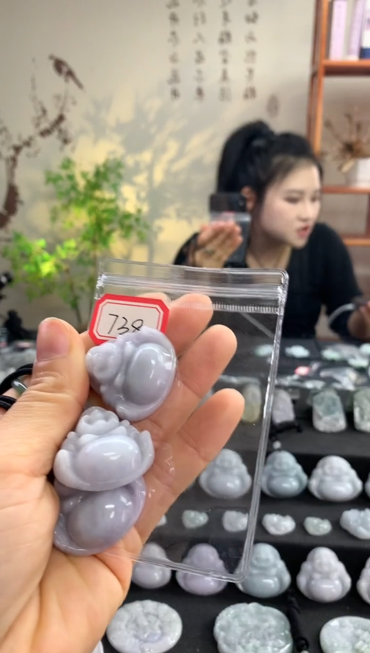 【闪购商品】翡翠颈饰未镶嵌佛公738 多样性发一件