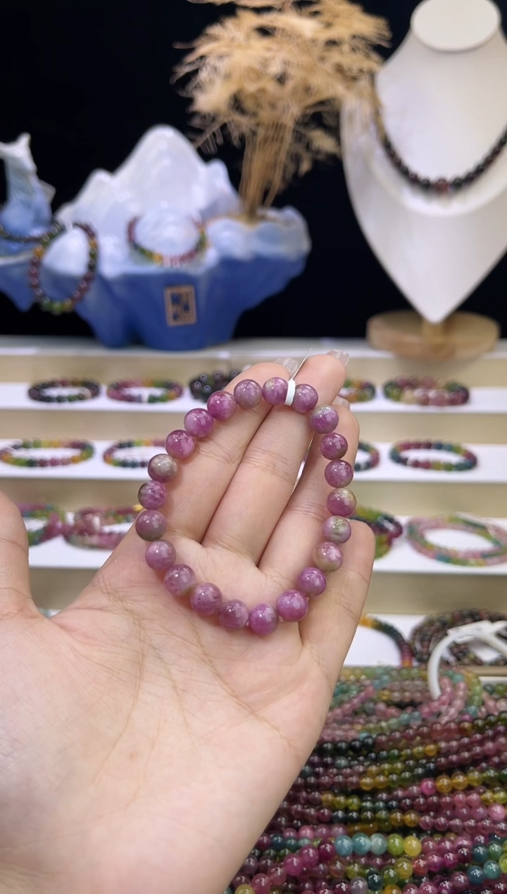 【闪购商品】碧玺/未镶嵌8mm+碧玺单圈多样性发货