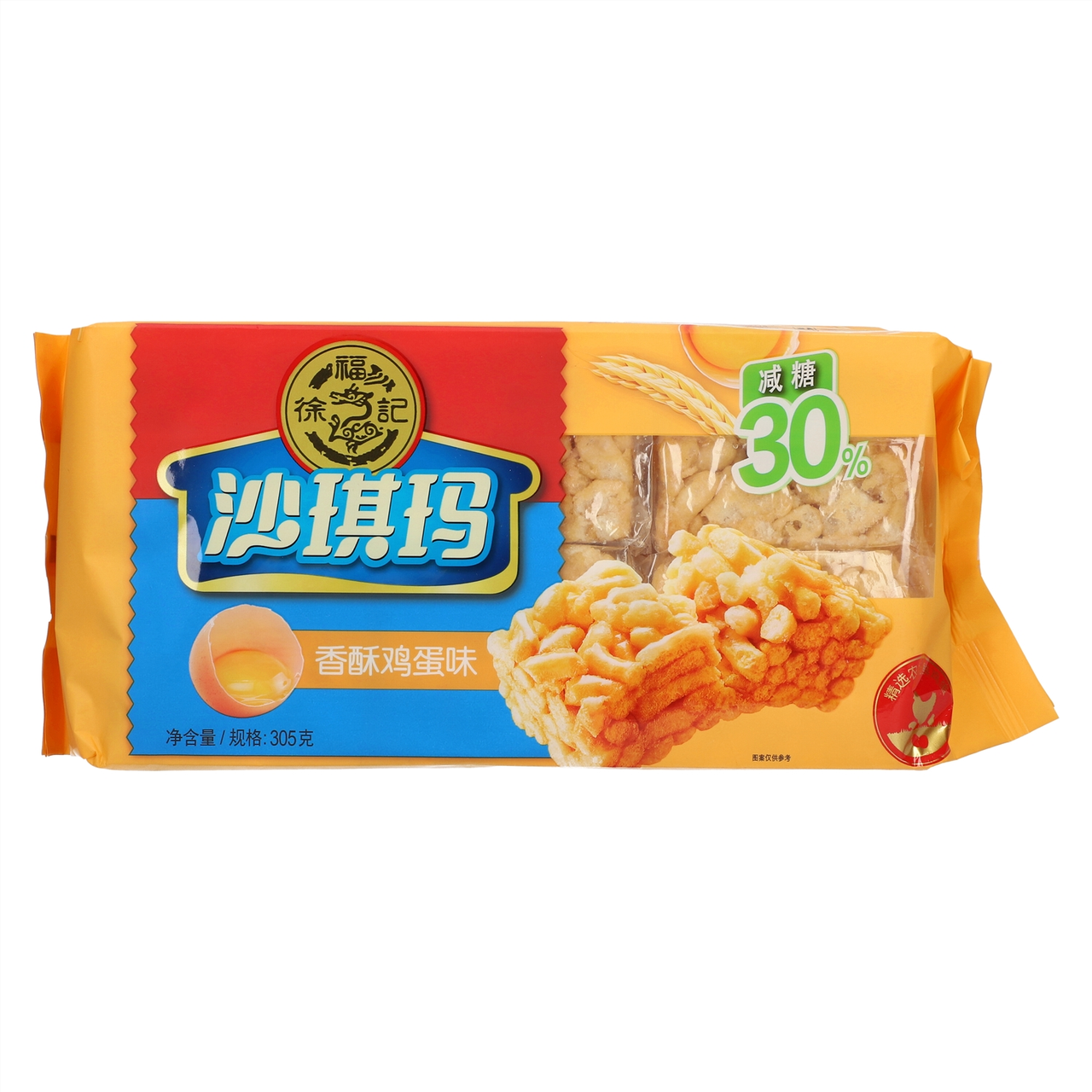 徐福记沙琪玛香酥鸡蛋味 305g