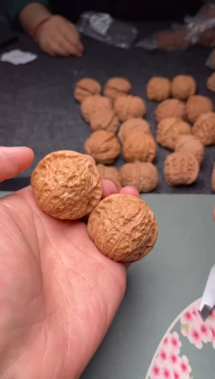 把件文玩核桃a240  南瓜墩  39尺