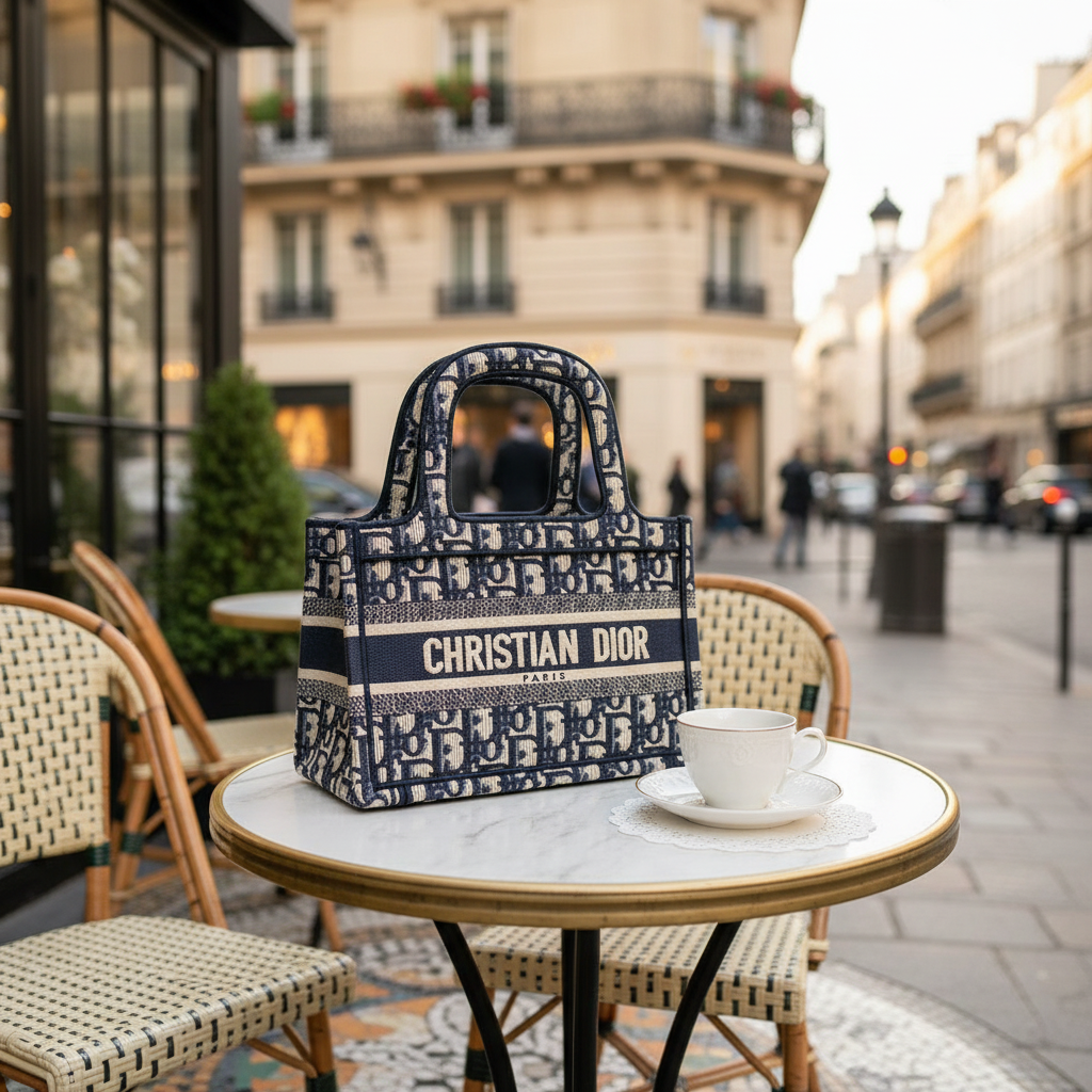 95新 DIOR/迪奥  老花小托特包  1812 7139 