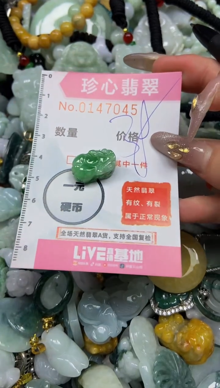 【闪购商品】翡翠颈饰未镶嵌闪购0147045