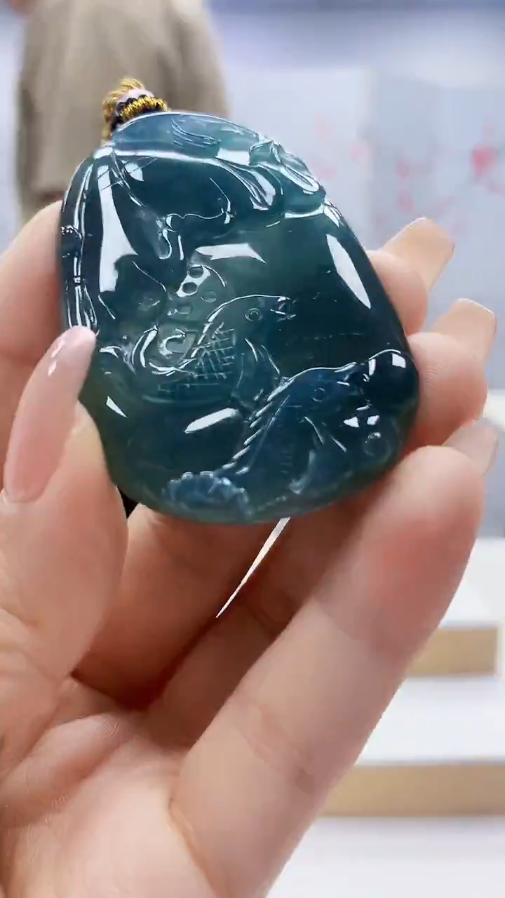 未镶嵌定制翡翠5167ty-毛货挂件76