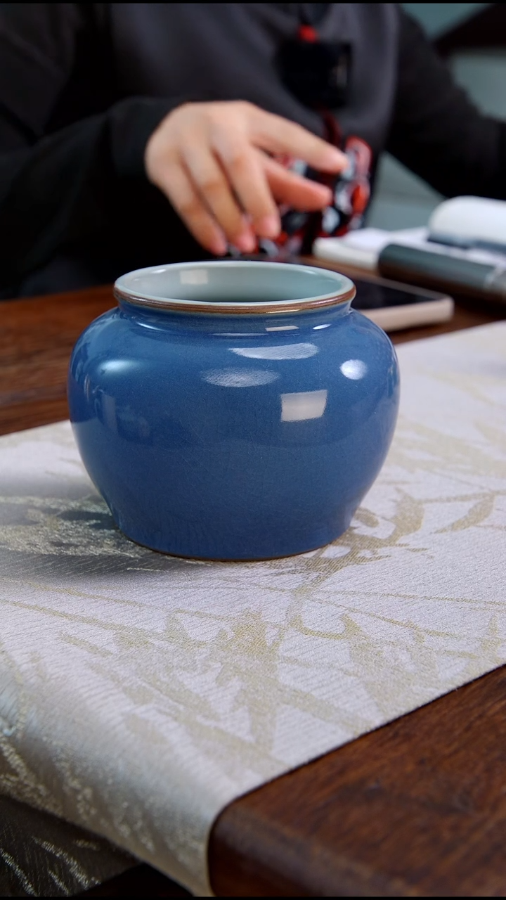 【闪购商品】拾玉窑天青开片水洗11111111