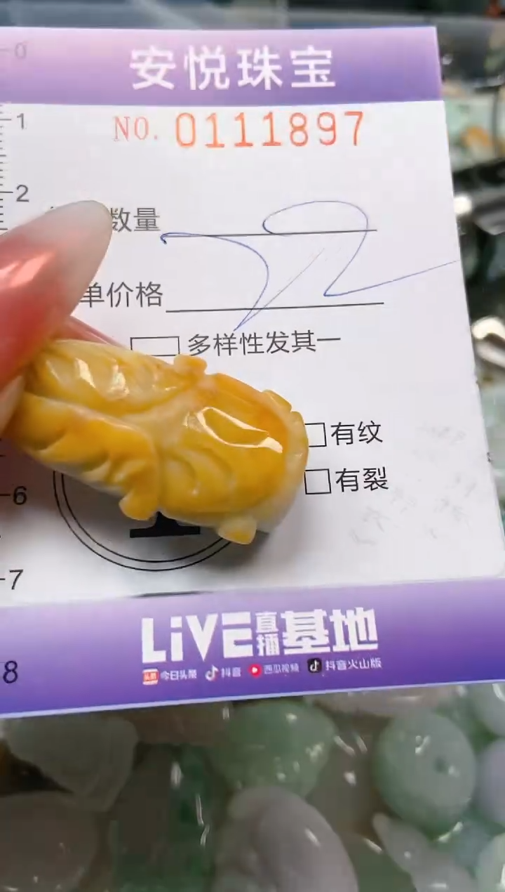 【闪购商品】翡翠颈饰未镶嵌闪购0111897