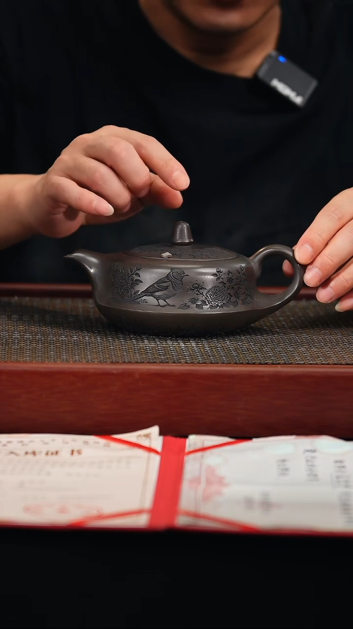 茶壶紫砂  宜兴紫砂原矿壶