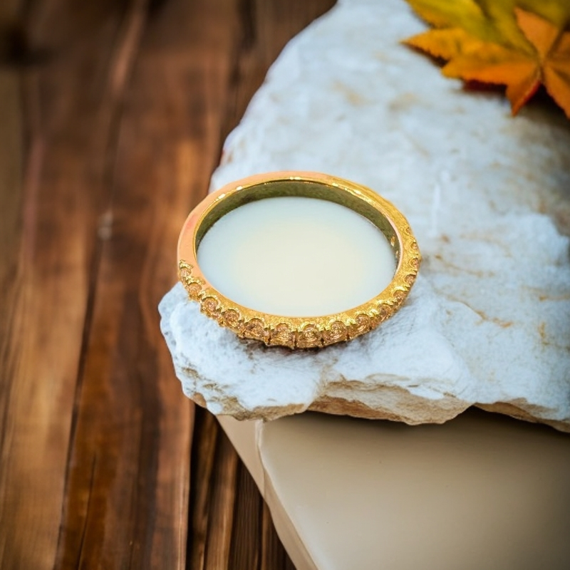 【SG】18K莫桑简约精致排戒