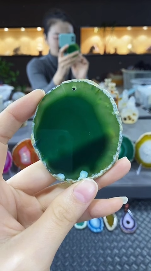 未镶嵌颈饰玛瑙/玉髓收****子玛瑙