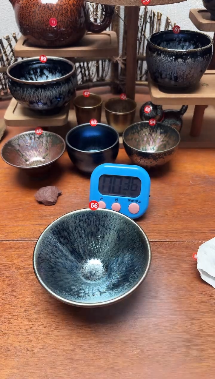 茶盏往*会66号建盏工匠茶器