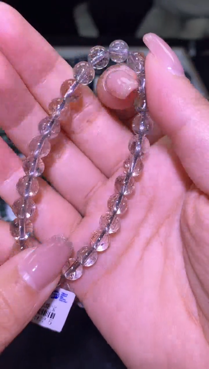 未镶嵌手链水晶魔鬼发单圈-A02-多样性发其一