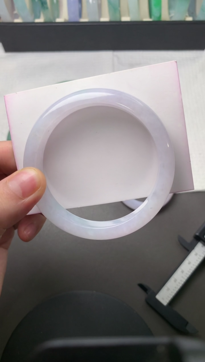 翡翠未镶嵌手镯60*13.4*7.5