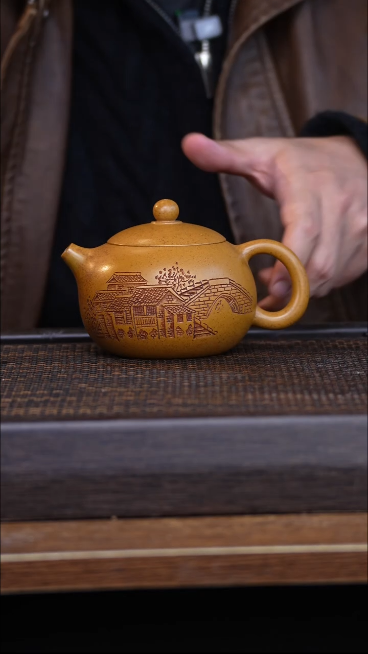 茶壶紫砂宜兴手工原矿紫砂壶001