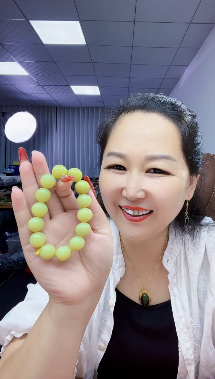 手串未镶嵌和田玉纯天然和田玉新疆若羌黄口16