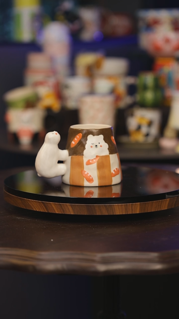 【闪购商品】摆件景德镇釉下彩绘设计师款式陶瓷