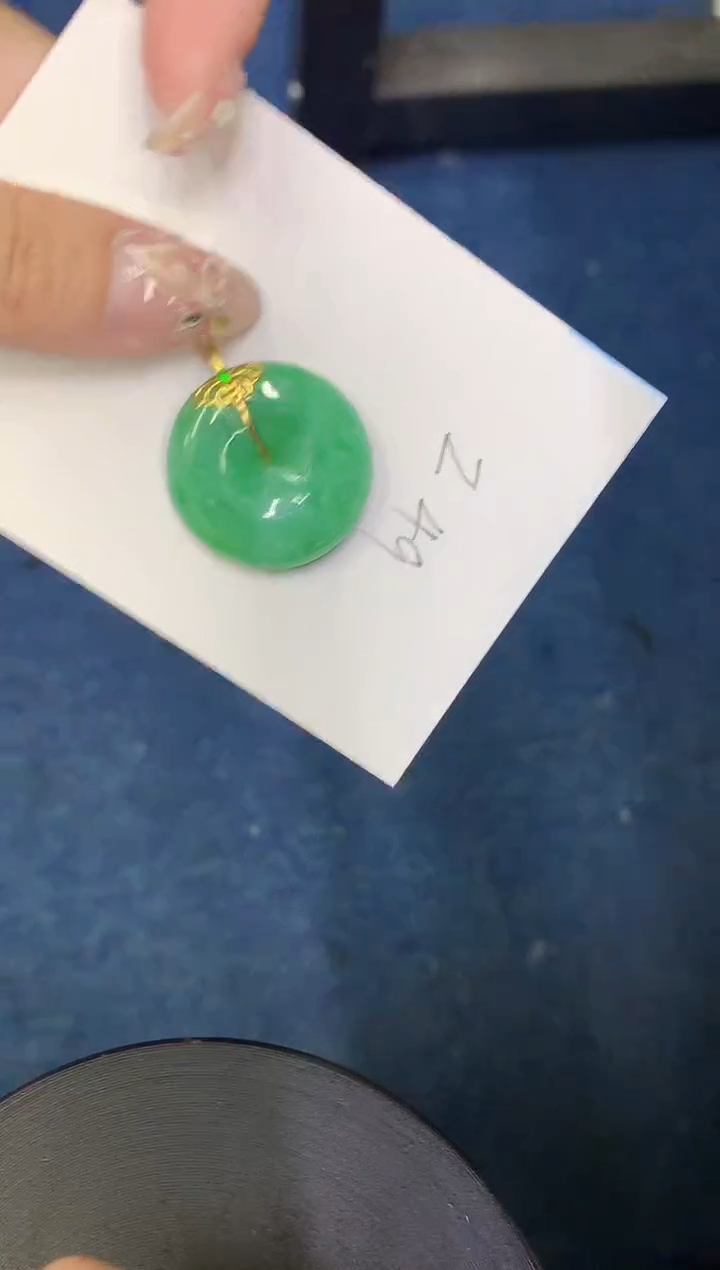 【闪购商品】翡翠颈饰18K金镶嵌00000000000