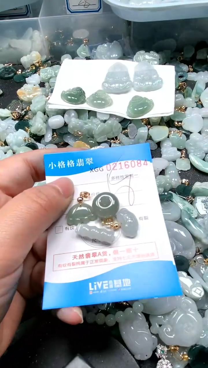 【闪购商品】翡翠颈饰未镶嵌闪购商品0216084