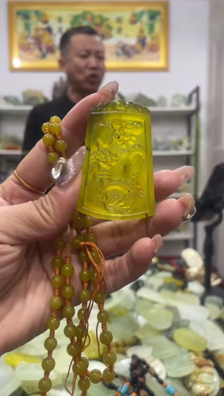 【闪购商品】岫玉吊坠未镶嵌             