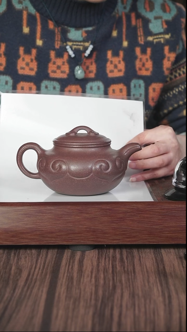 【闪购商品】紫砂茶壶jmt  千禧紫泥  如意仿古