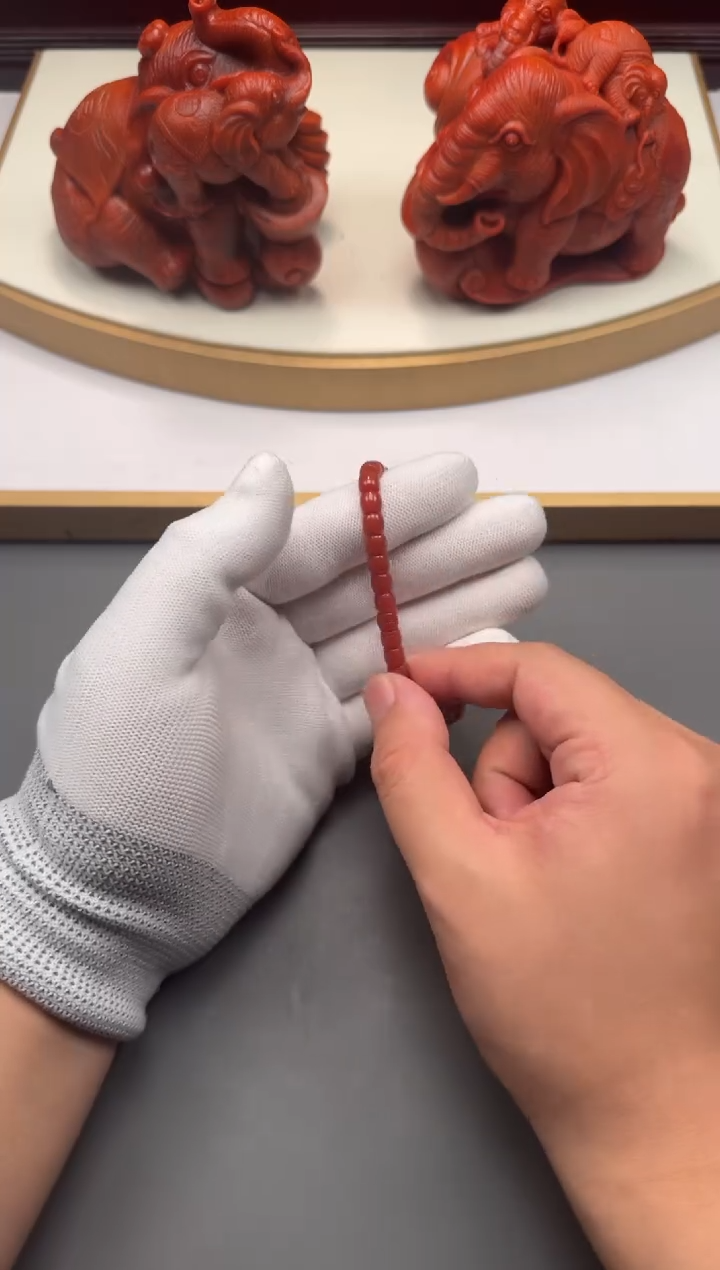 18K金镶嵌配饰南红玛瑙星***～11111