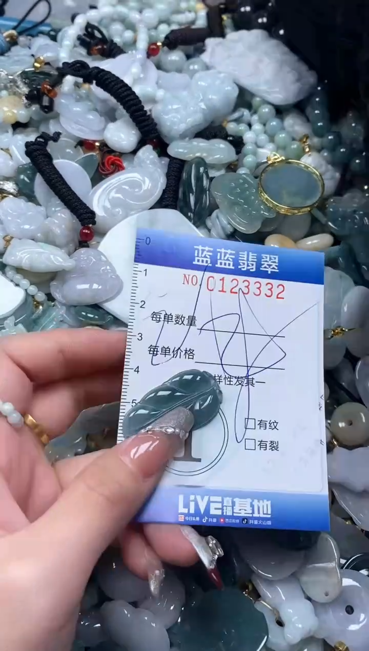 【闪购商品】翡翠颈饰未镶嵌闪购0123332