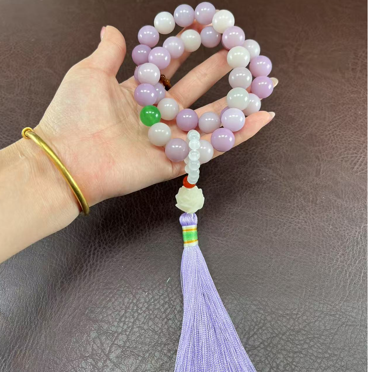 MK679紫菩提精美手串（无礼盒）