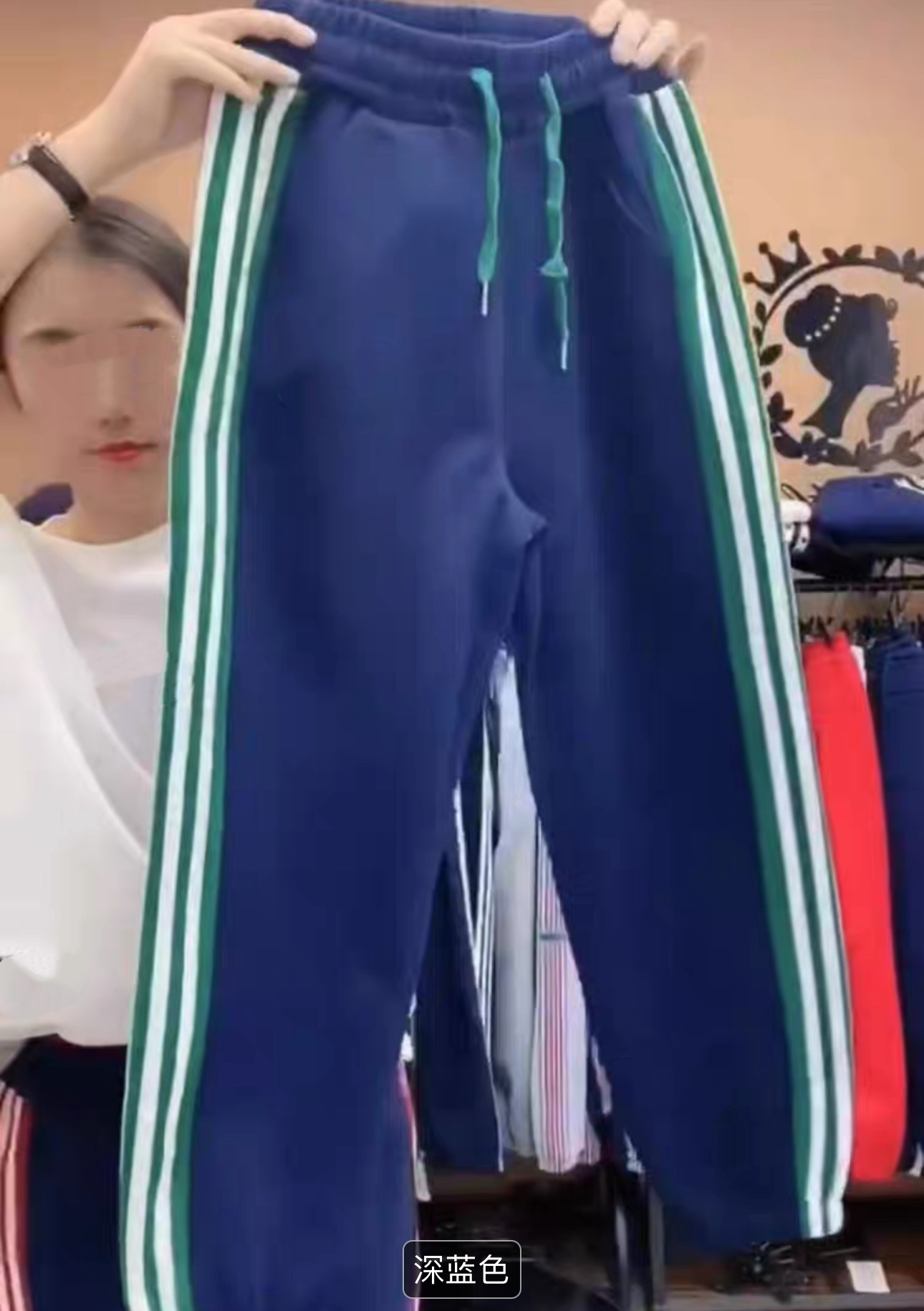 【新款】裤子服装宽松时尚百搭气质休闲显瘦轻奢女2859[YN]Q