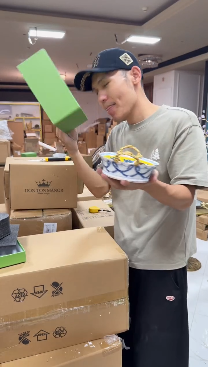 黄铜黛姿家居装饰品摆件 